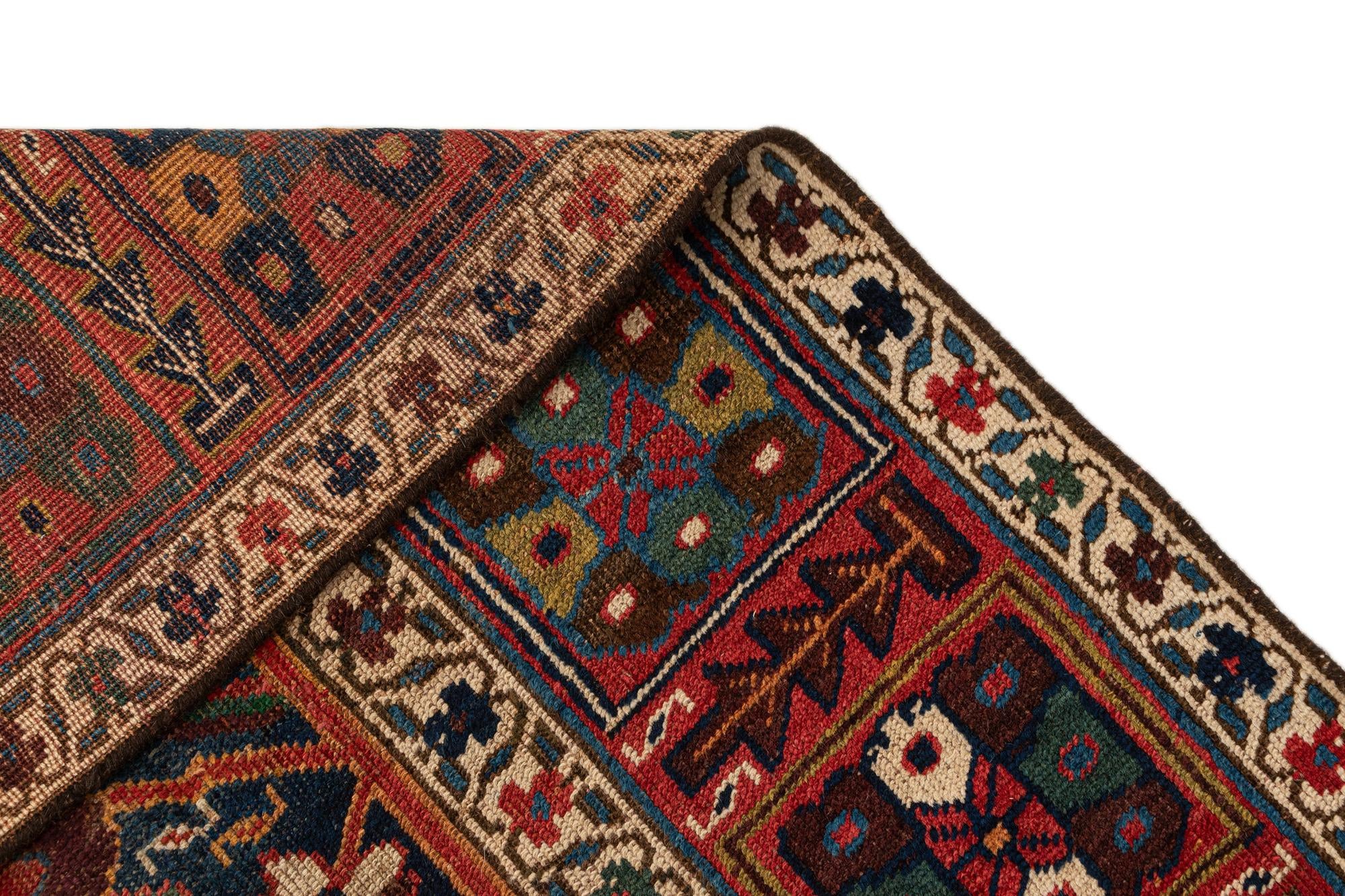 4' 1 x 6' 7 Shirvan Rug