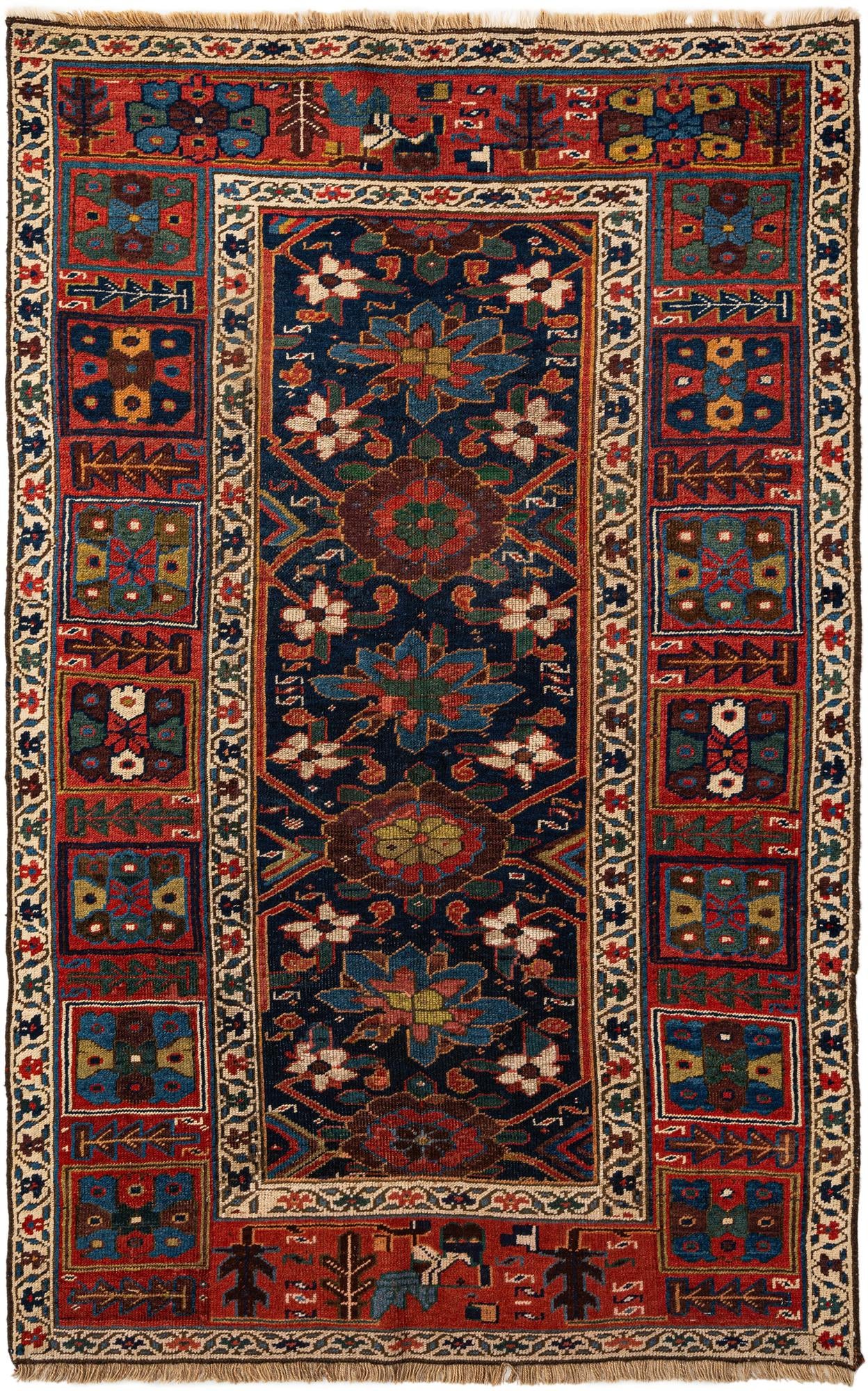 4' 1 x 6' 7 Shirvan Rug