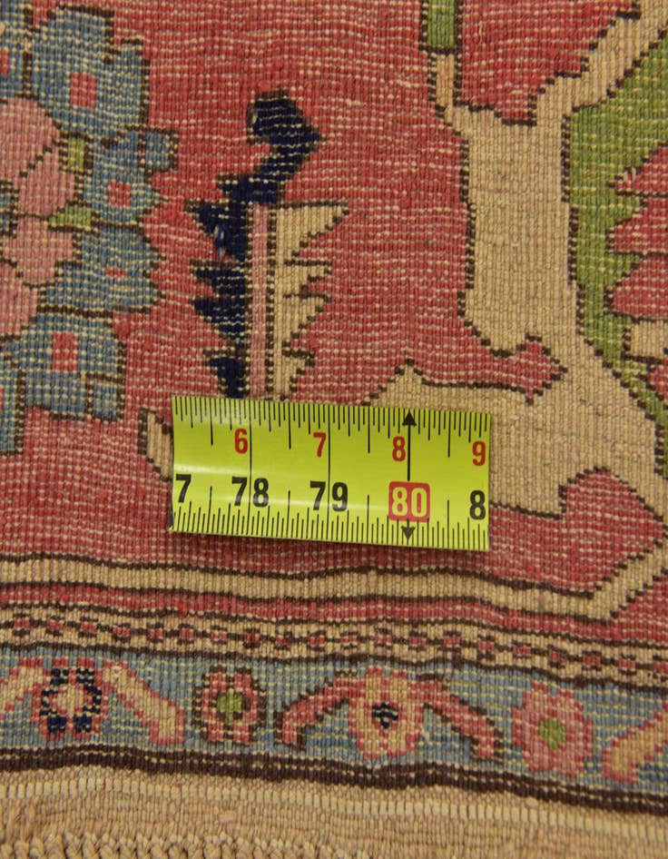 Detail image of 6' 8 x 10' 2 Hand Knotted Shirvan Persian Wool Rug