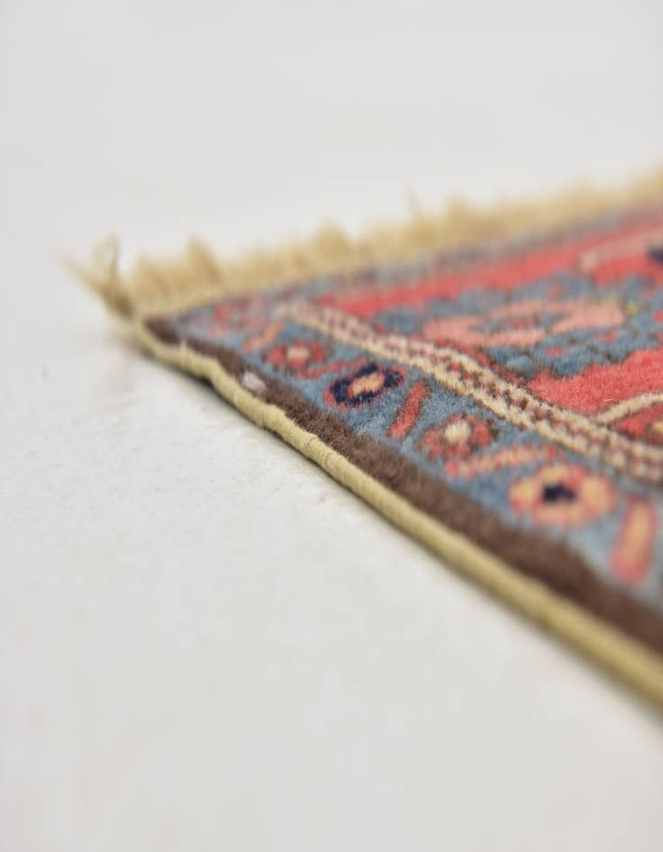 Detail image of 6' 8 x 10' 2 Hand Knotted Shirvan Persian Wool Rug