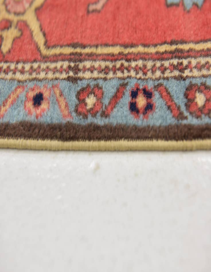 Detail image of 6' 8 x 10' 2 Hand Knotted Shirvan Persian Wool Rug