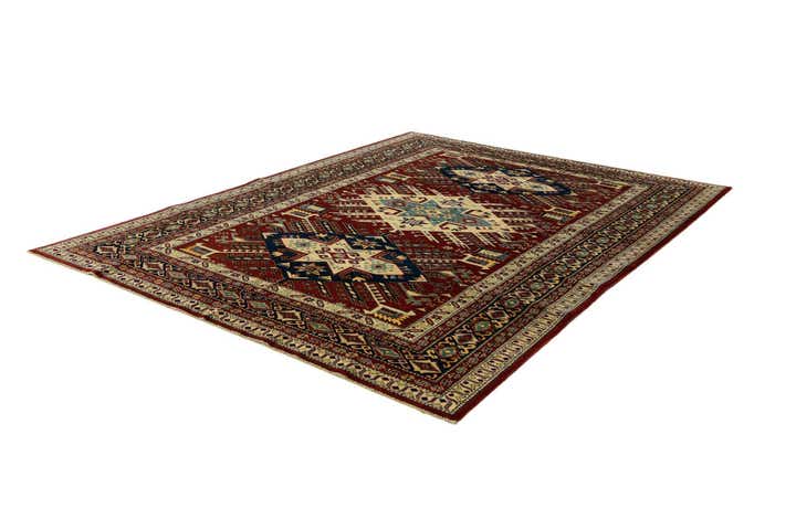 6' x 7' 11 Hand Knotted Shirvan Rug