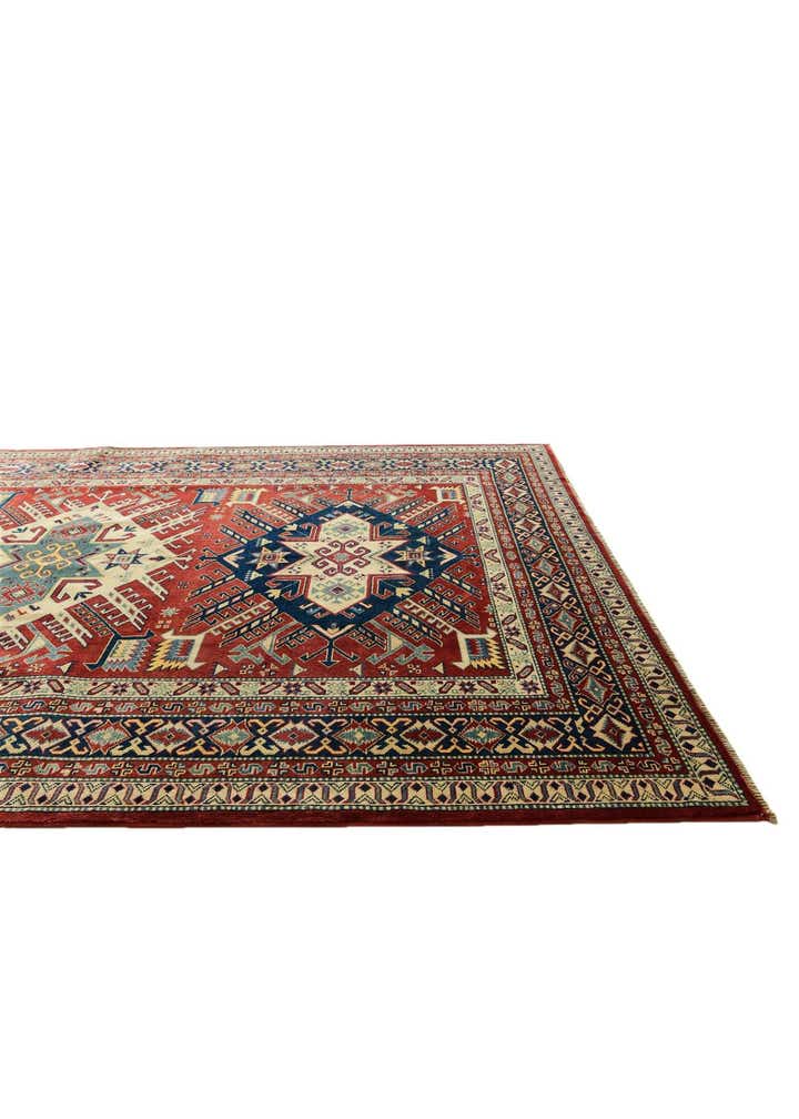 6' x 7' 11 Hand Knotted Shirvan Rug