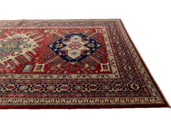 6' x 7' 11 Hand Knotted Shirvan Rug