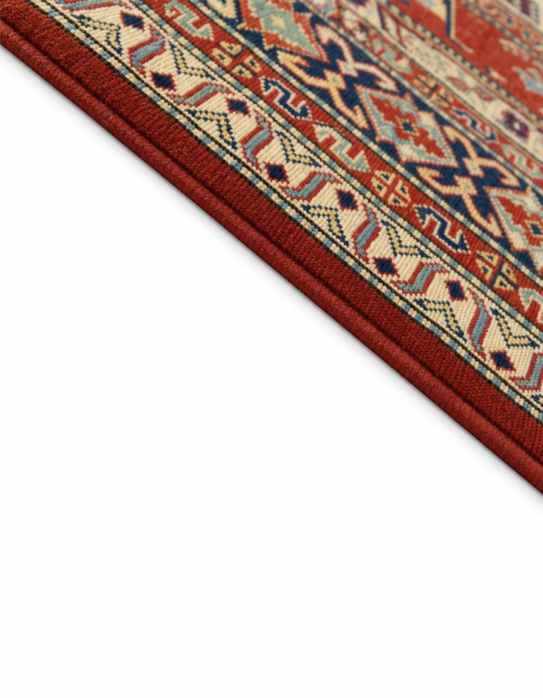 185cm x 240cm Hand Knotted Shirvan Rug