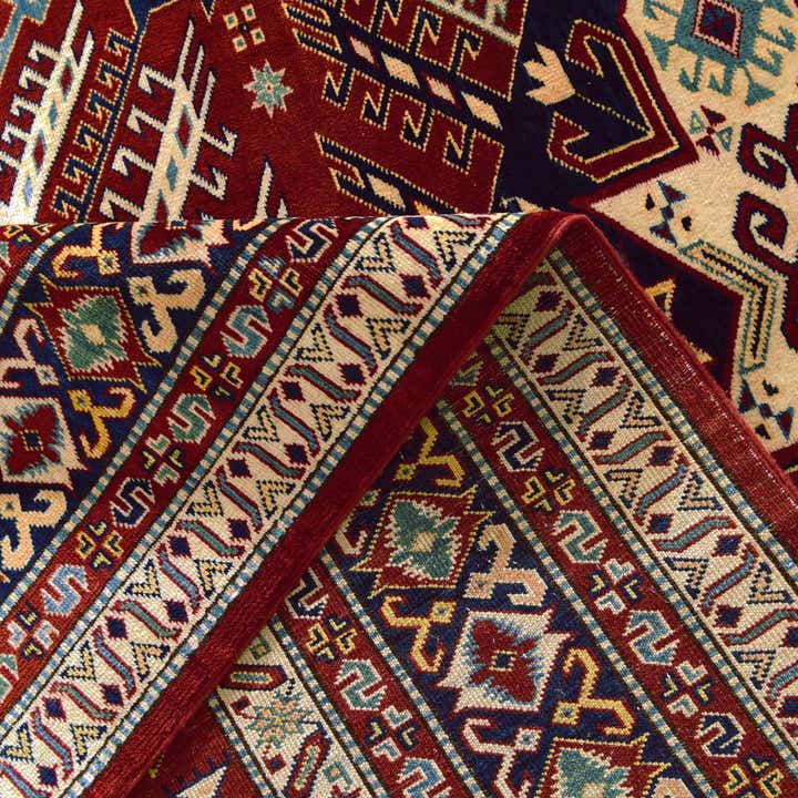 6' x 7' 11 Hand Knotted Shirvan Rug