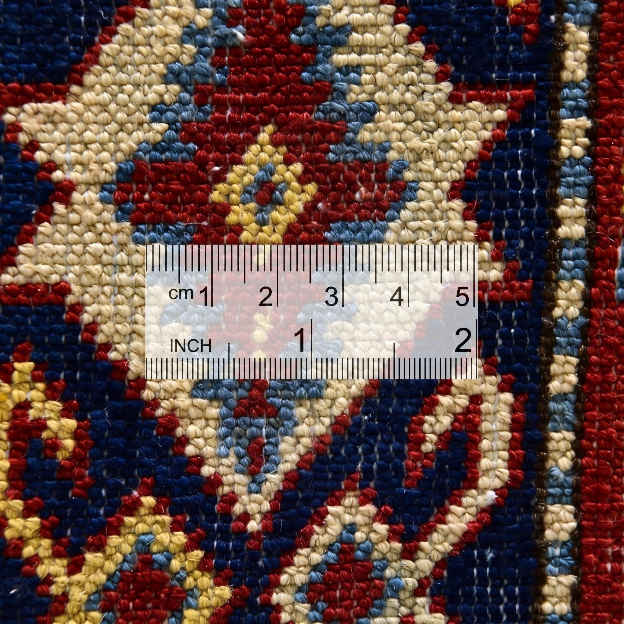 6' x 7' 11 Hand Knotted Shirvan Rug
