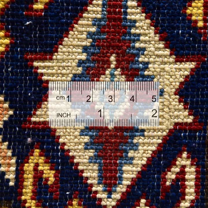 6' 1 x 8' 2 Hand Knotted Shirvan Rug
