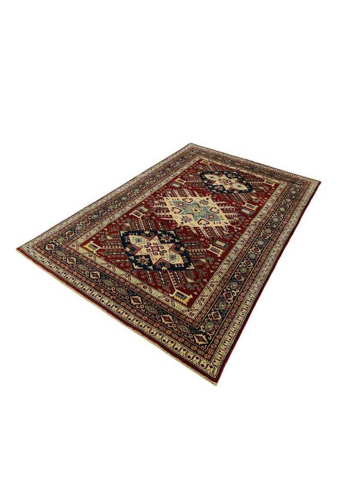 5' 10 x 8' 10 Hand Knotted Shirvan Rug