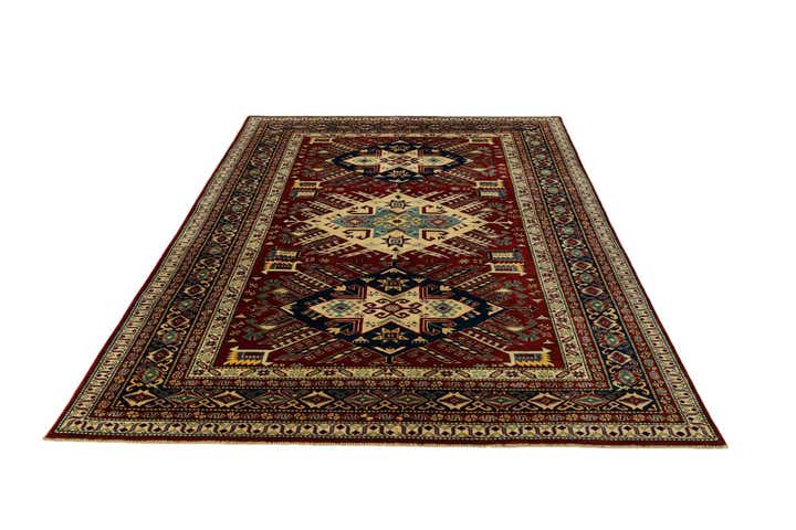 5' 10 x 8' 10 Hand Knotted Shirvan Rug