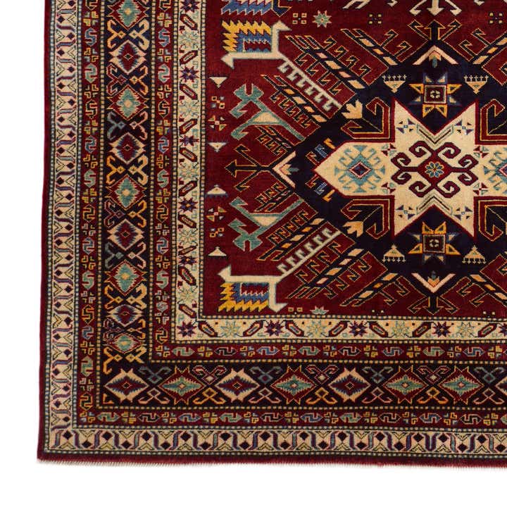 5' 10 x 8' 10 Hand Knotted Shirvan Rug