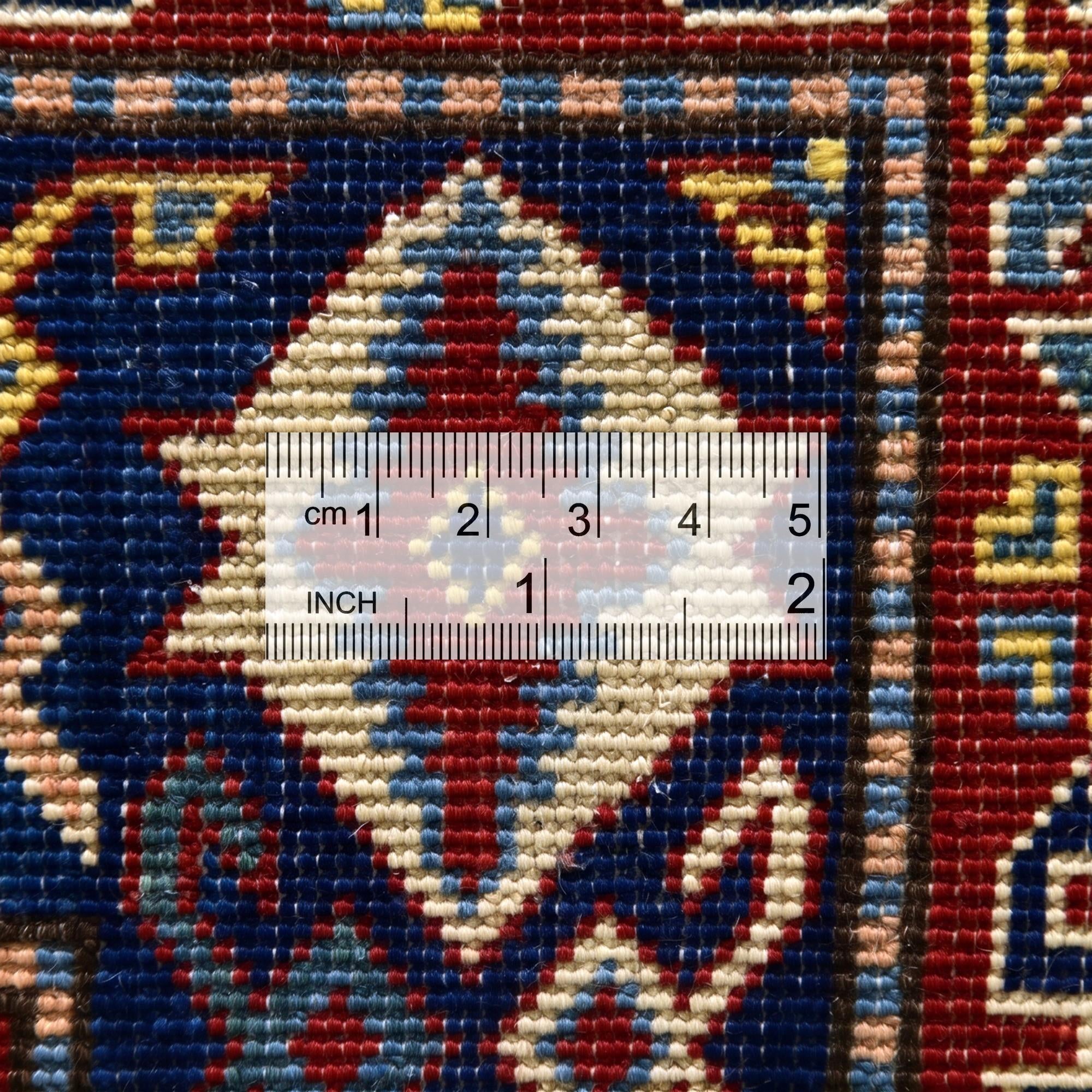 5' 10 x 8' 10 Hand Knotted Shirvan Rug