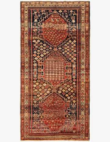 4' 9 x 7' 6 Shirvan Rug