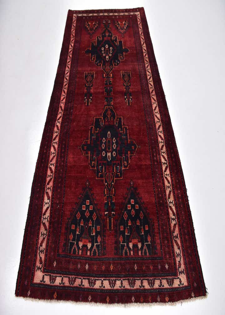 5' 2 x 9' Hand Knotted Sirjan Persian Wool Rug