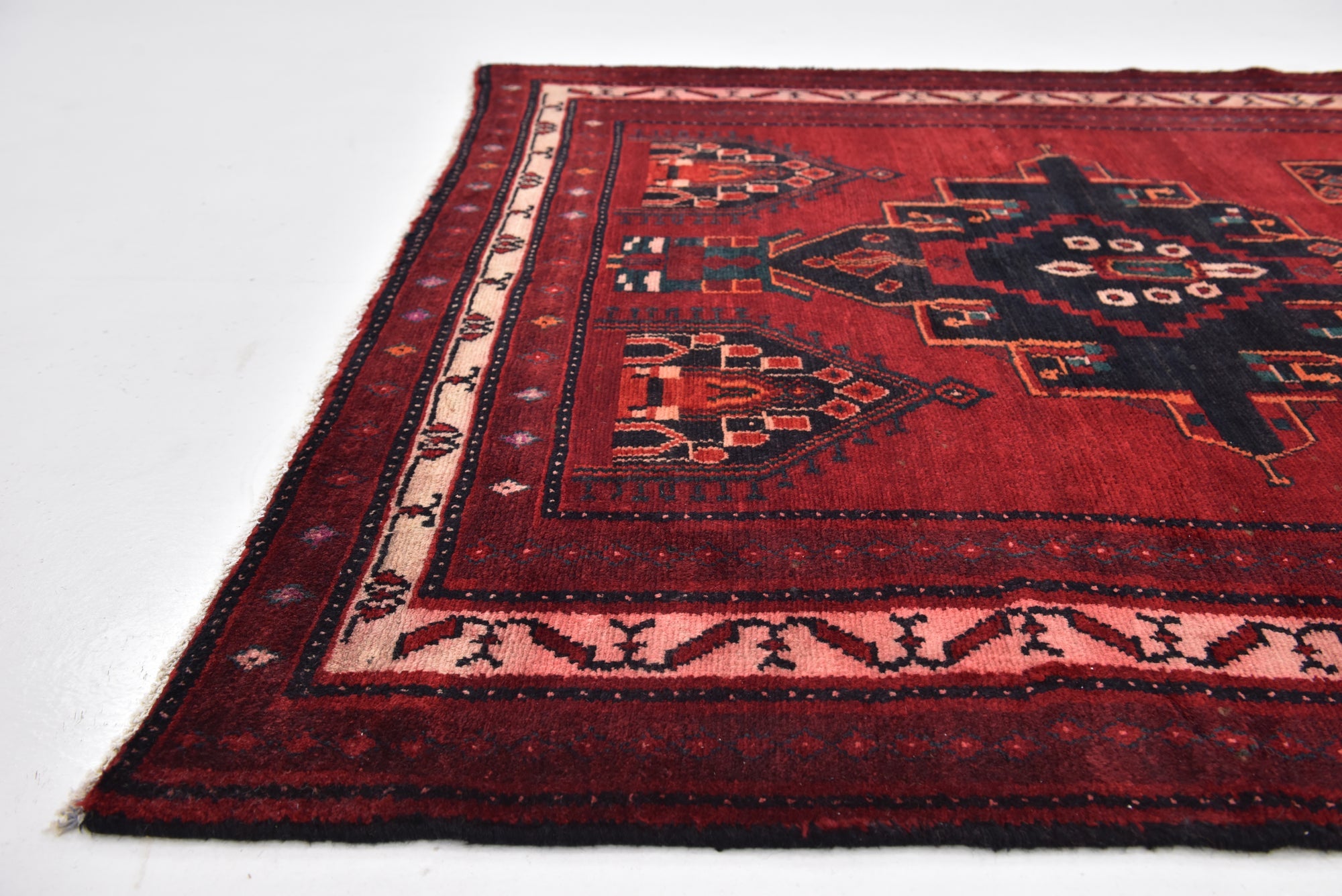 5' 2 x 9' Hand Knotted Sirjan Persian Wool Rug