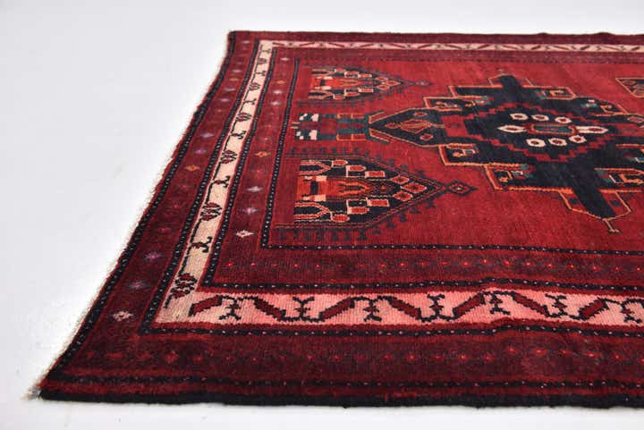 5' 2 x 9' Hand Knotted Sirjan Persian Wool Rug