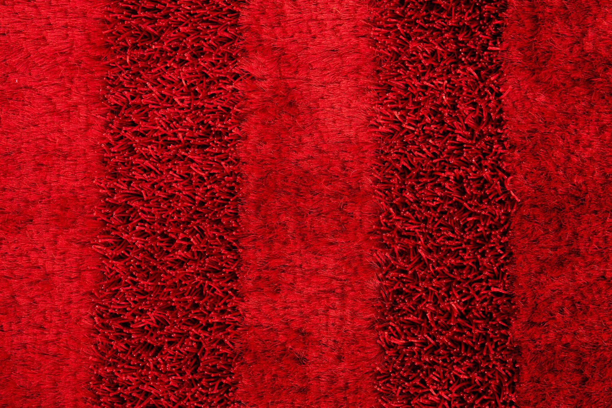 5' 2 x 6' 8 Hand Knotted Solid Shag Rug
