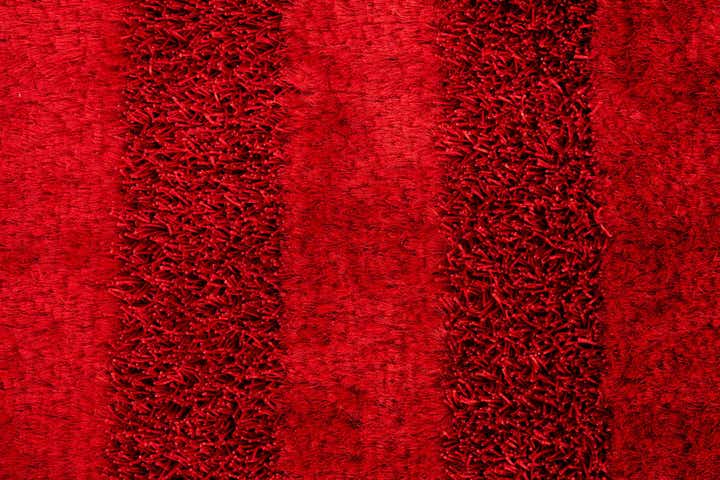 5' 2 x 6' 8 Hand Knotted Solid Shag Rug