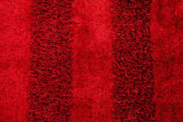 Detail image of 5' 2 x 6' 8 Hand Knotted Solid Shag Rug