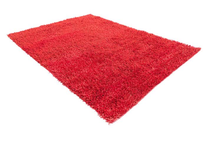 5' 8 x 7' 8 Hand Knotted Solid Shag Oriental Rug