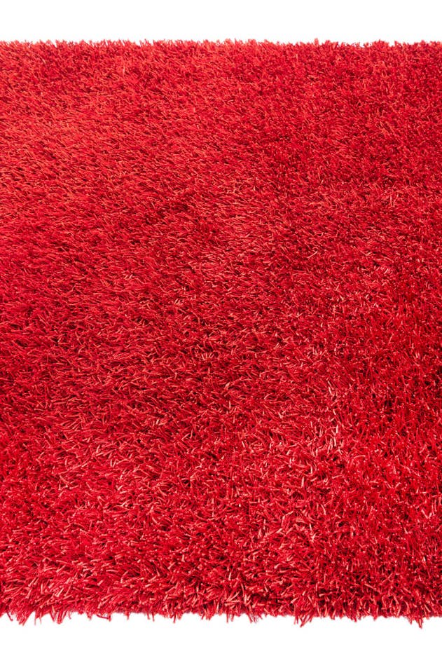 Detail image of 5' 8 x 7' 8 Hand Knotted Solid Shag Oriental Rug