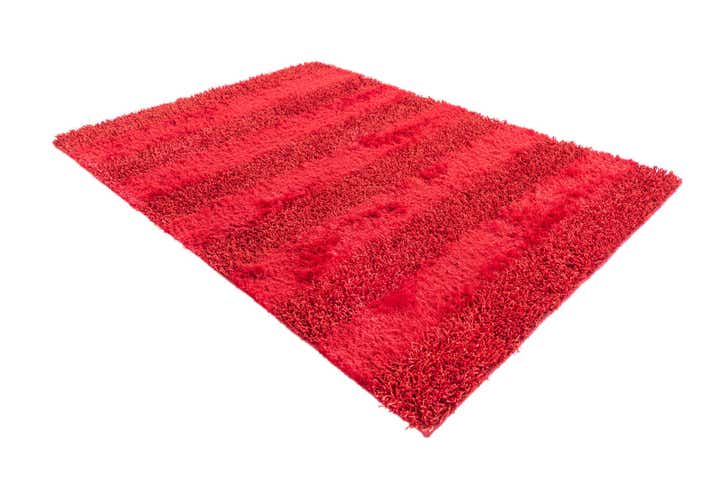 4' 10 x 6' 8 Hand Knotted Solid Shag Oriental Rug