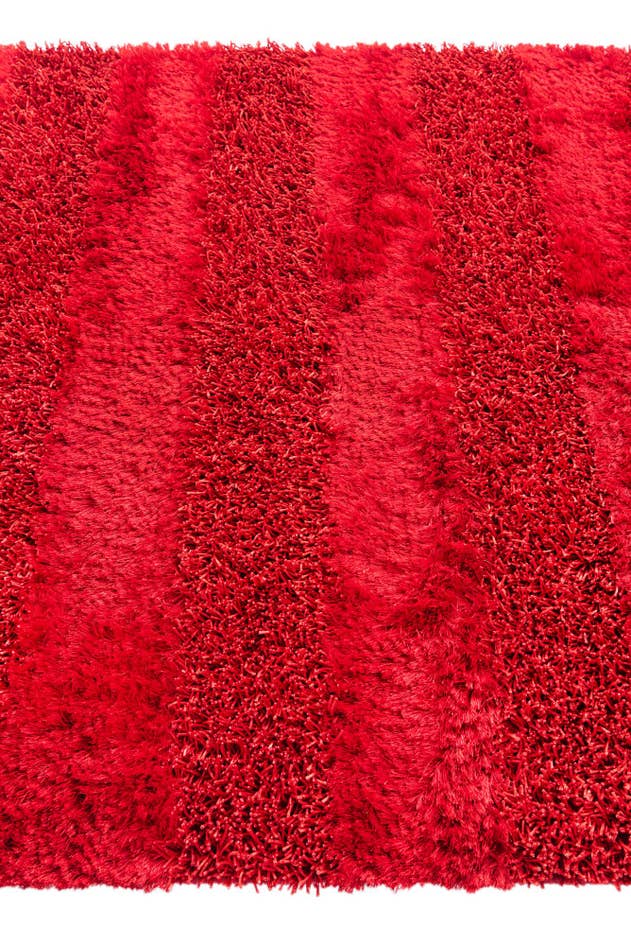 Detail image of 4' 10 x 6' 8 Hand Knotted Solid Shag Oriental Rug