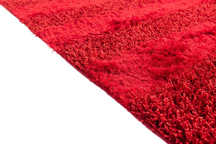 4' 10 x 6' 8 Hand Knotted Solid Shag Oriental Rug