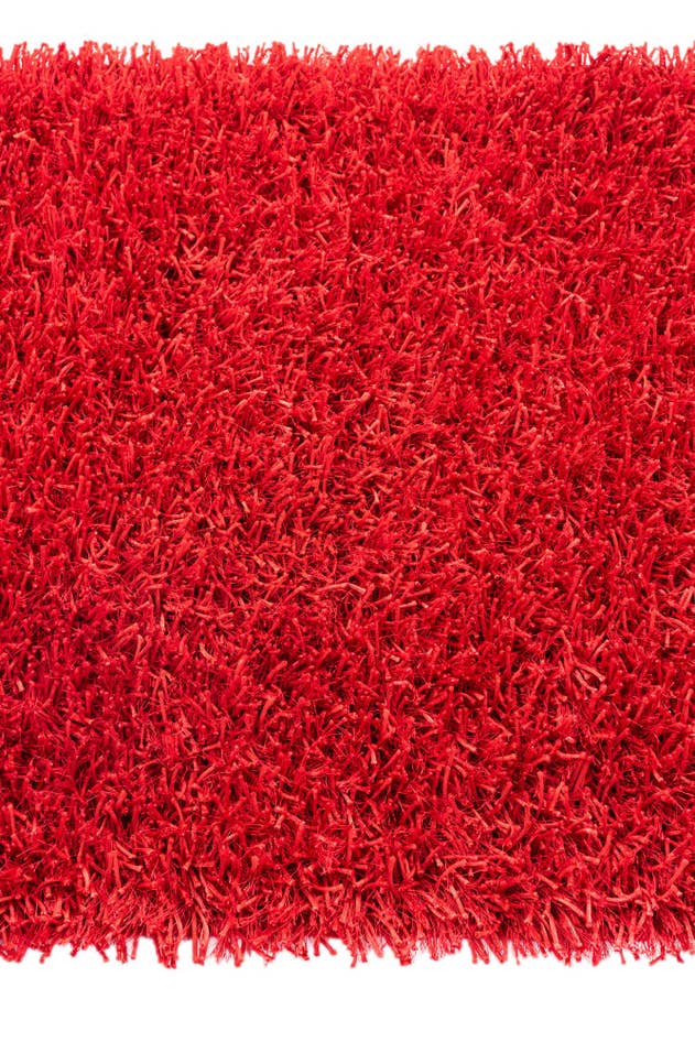 Detail image of 2' 6 x 4' 9 Hand Knotted Solid Shag Oriental Rug