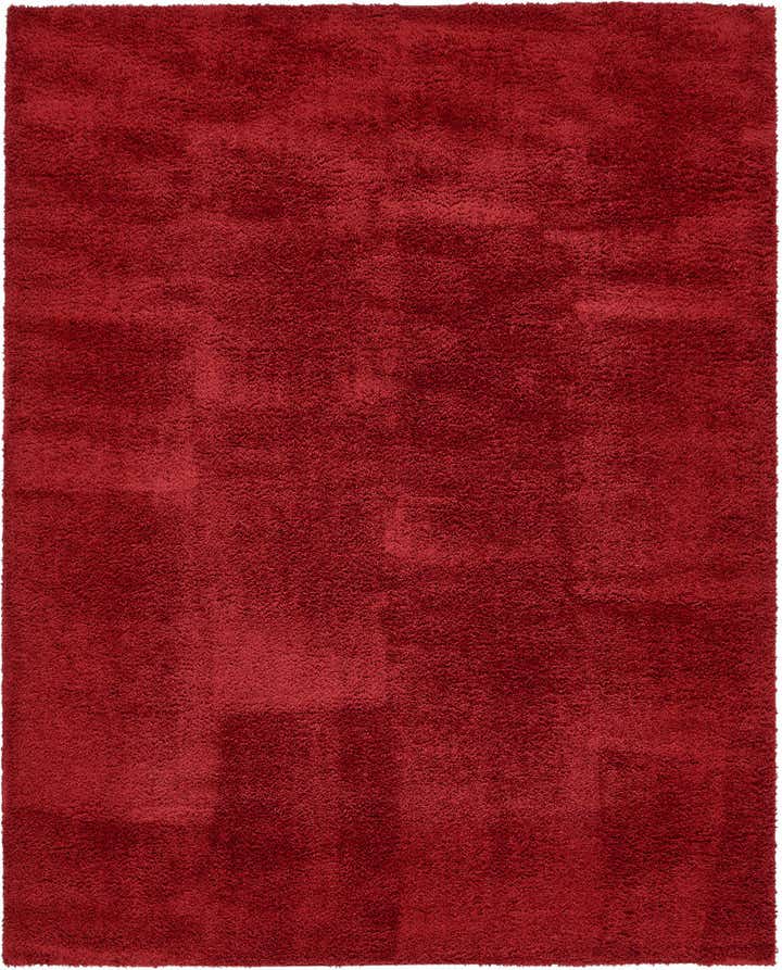 8' x 10' Solid Shag Rug