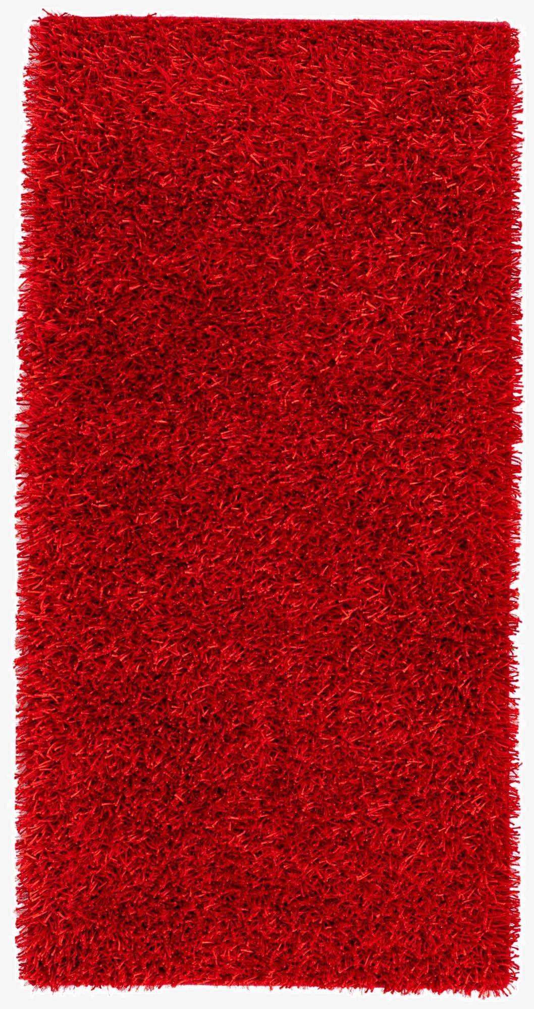 2' 6 x 4' 9  Hand Knotted Solid Shag Oriental Rug