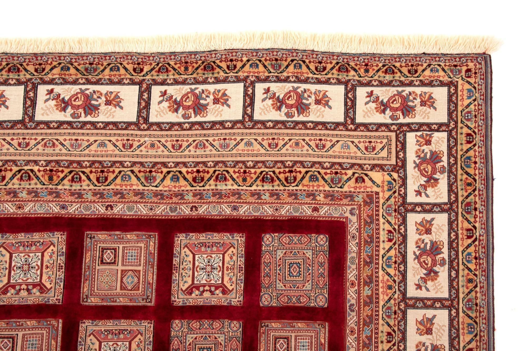 7' 8 x 11' 4 Hand Knotted Sumak Kilim Persian Rug