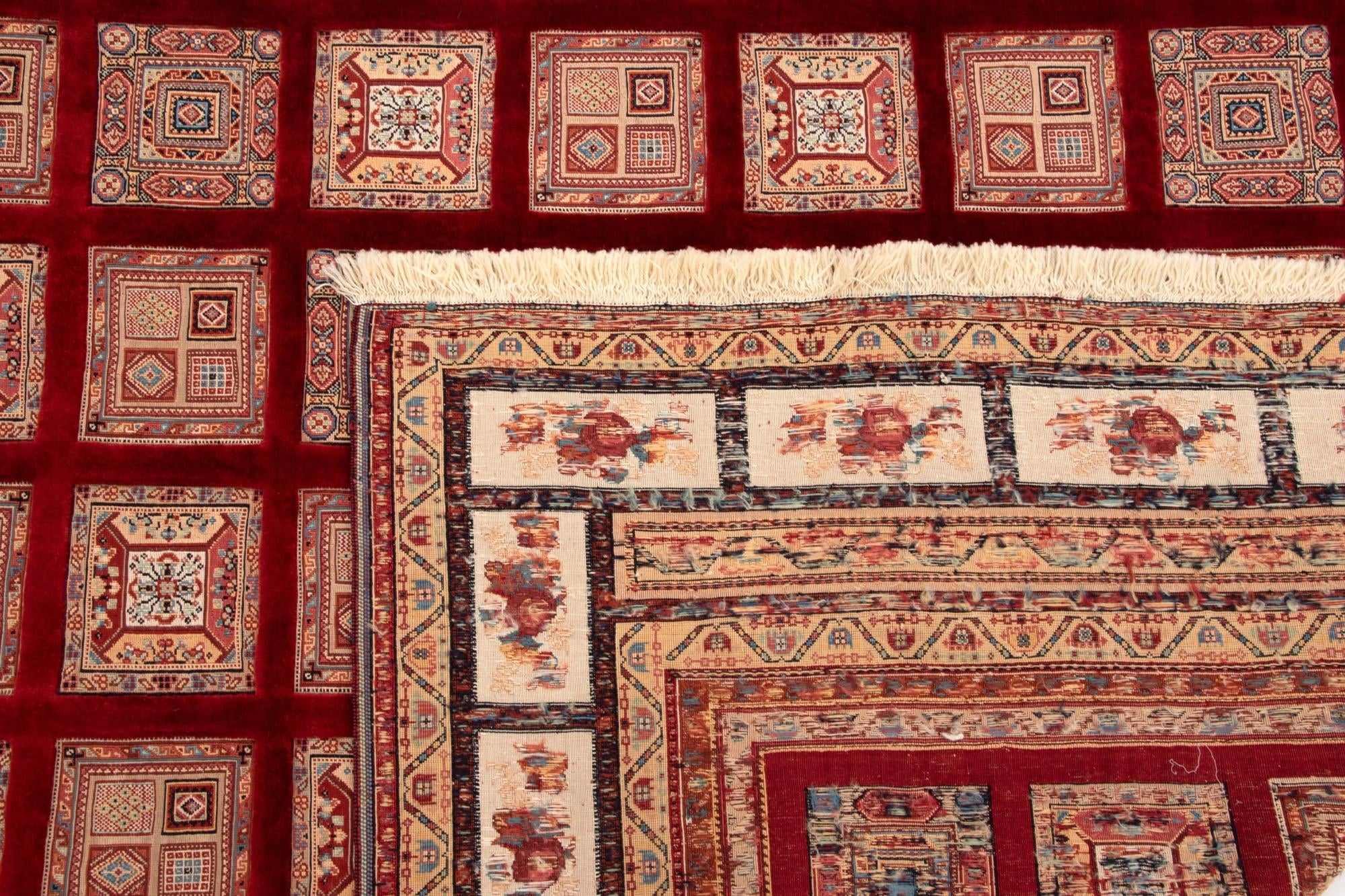 7' 8 x 11' 4 Hand Knotted Sumak Kilim Persian Rug
