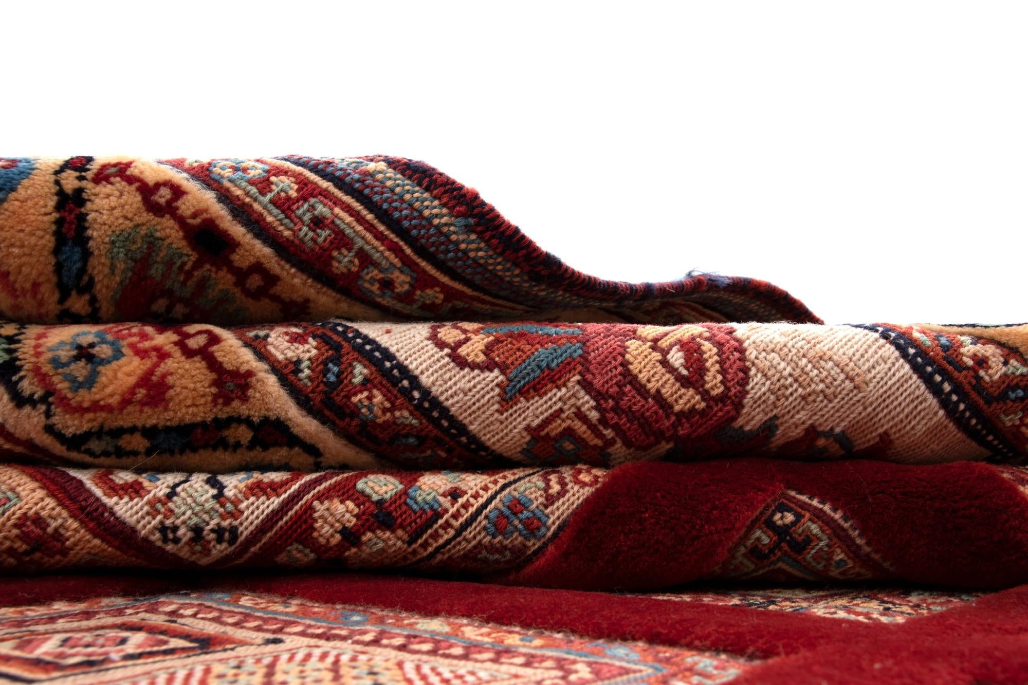7' 8 x 11' 4 Hand Knotted Sumak Kilim Persian Rug