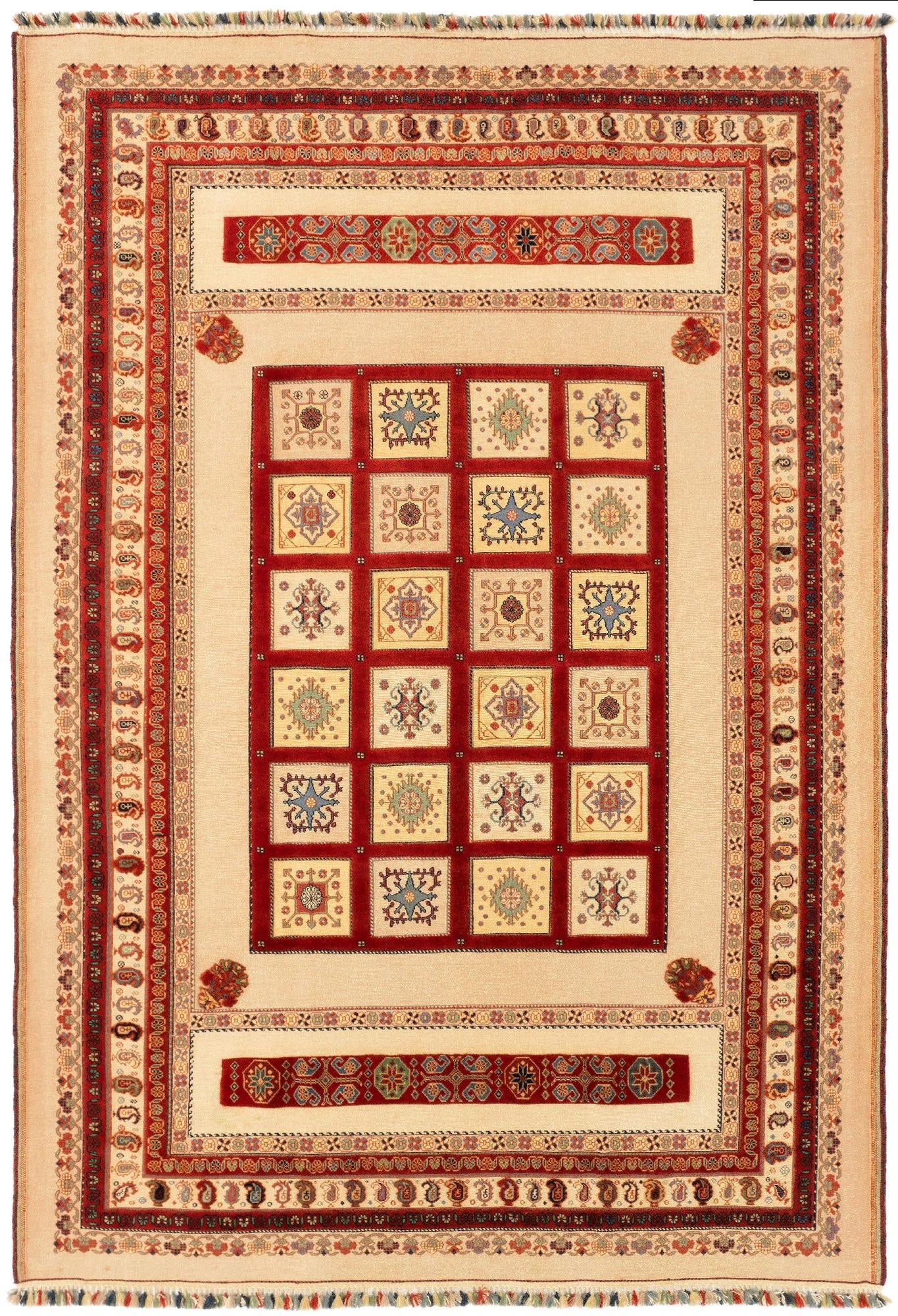 6' 7 x 9' 7 Sumak Kilim Rug