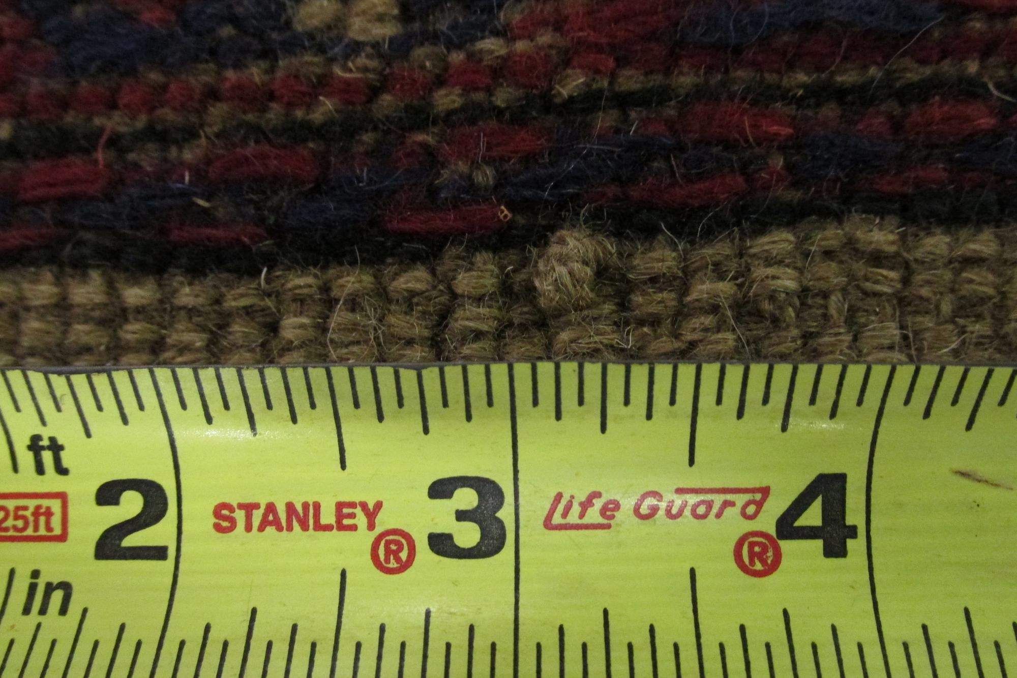 6' 3 x 9' 6 Hand Woven Sumak Wool Rug