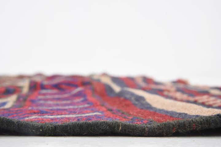 6' 3 x 9' 6 Hand Woven Sumak Wool Rug