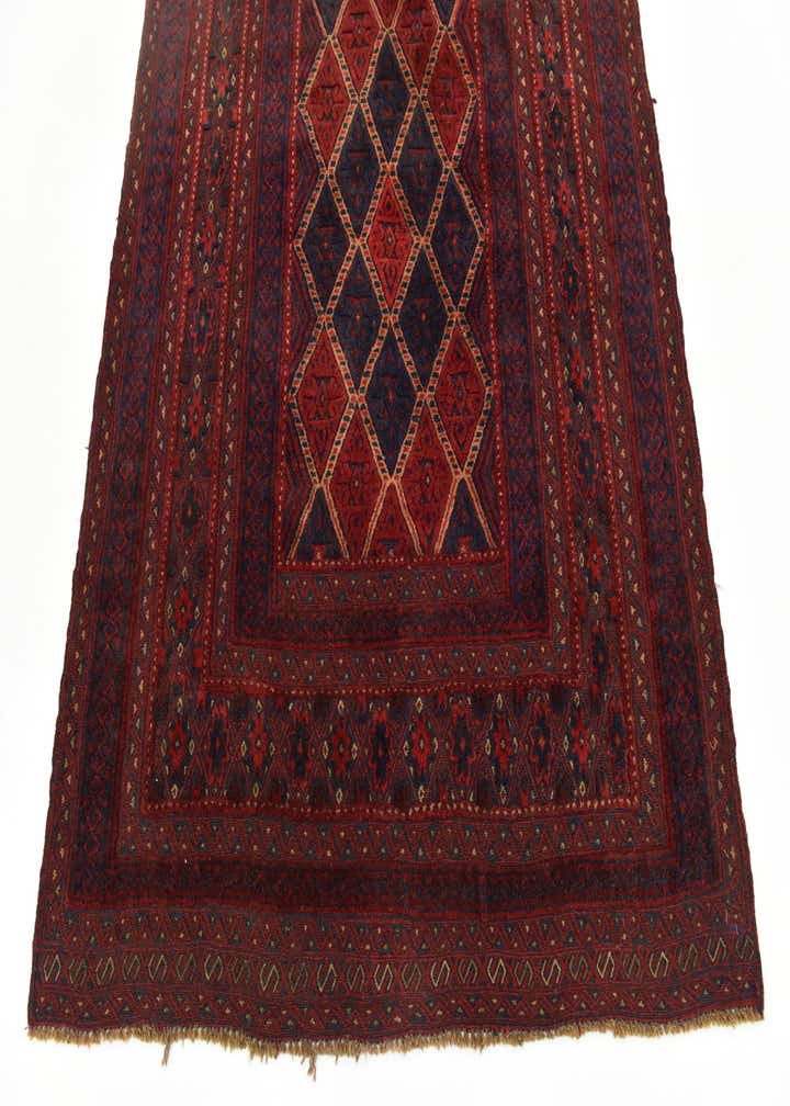 4' 10 x 6' 4 Hand Knotted Sumak Wool Rug