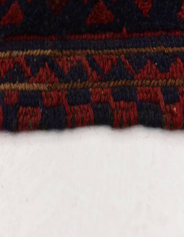 Detail image of 4' 10 x 6' 5 Hand Knotted Sumak Wool Rug