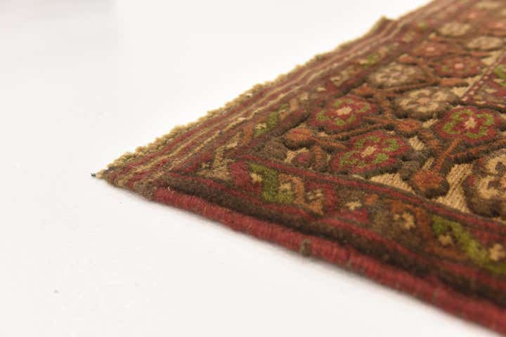 4' 2 x 6' 3 Hand Knotted Sumak Wool Rug