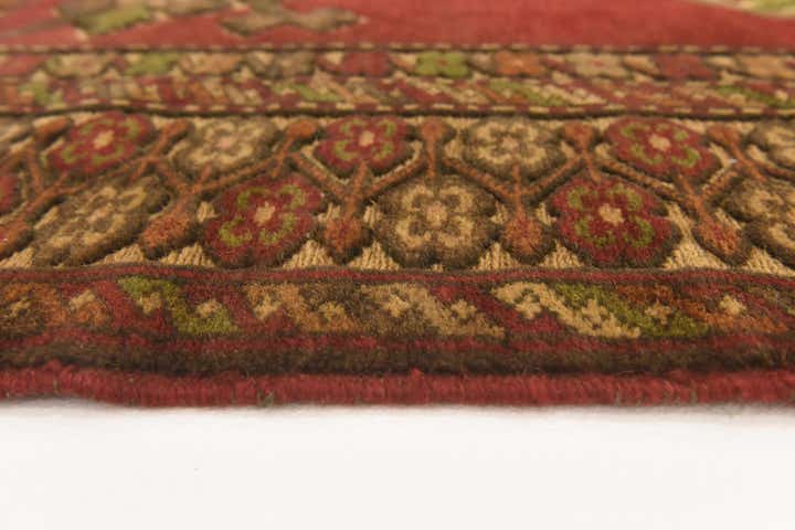 4' 2 x 6' 3 Hand Knotted Sumak Wool Rug