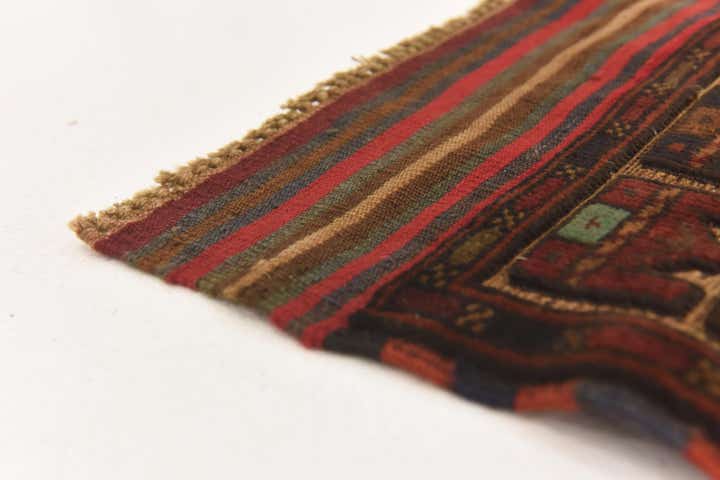 2' 10 x 5' Hand Knotted Sumak Wool Rug