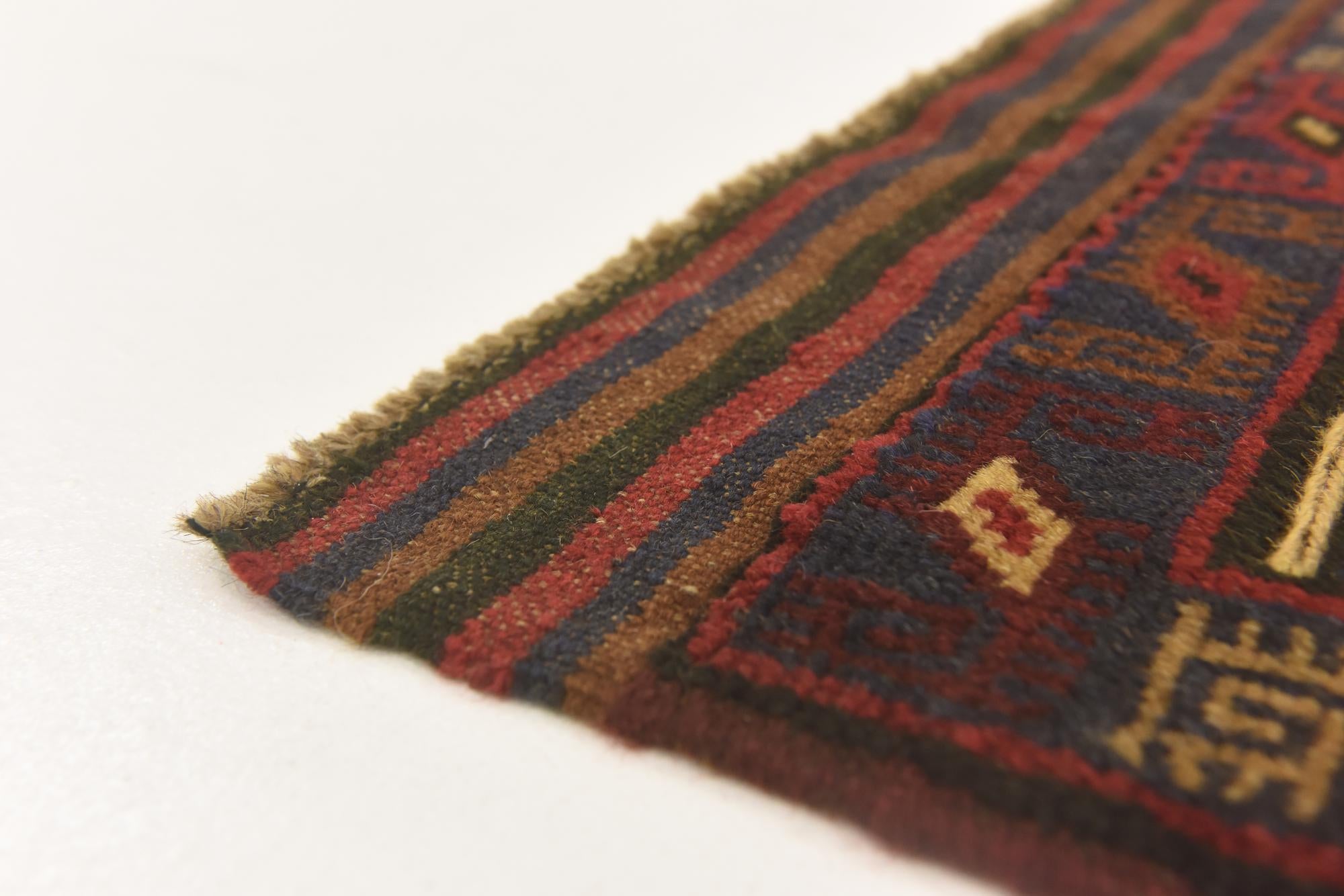 2' 10 x 4' 10 Hand Knotted Sumak Wool Rug