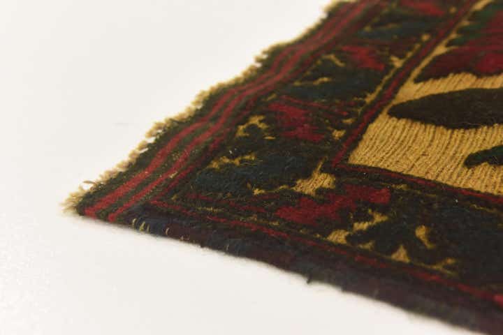 3' x 4' 10 Hand Knotted Sumak Wool Rug