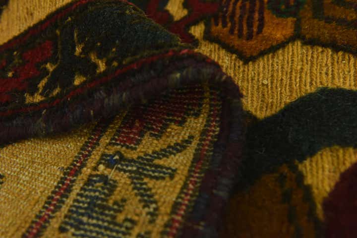 3' x 4' 10 Hand Knotted Sumak Wool Rug