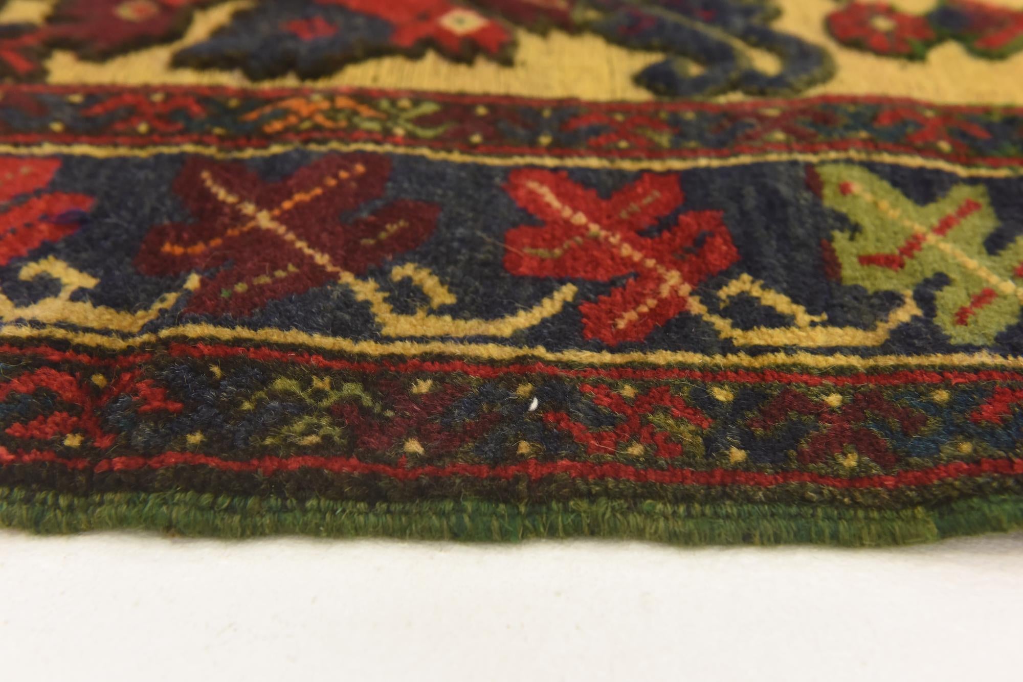2' 9 x 5' Hand Knotted Sumak Wool Rug