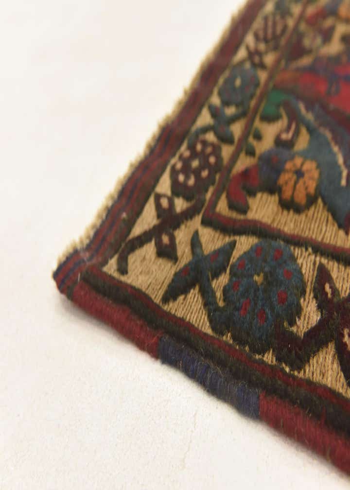 3' x 4' 8 Hand Knotted Sumak Wool Rug
