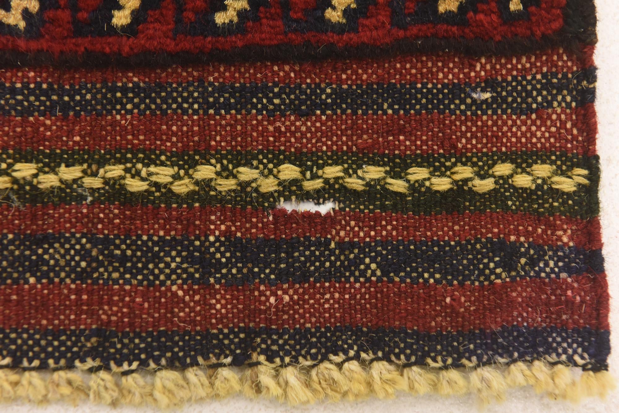 2' 9 x 4' 4 Hand Knotted Sumak Wool Rug