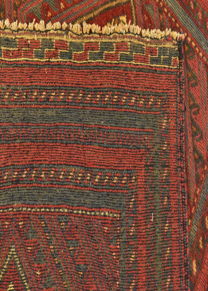2' 10 x 4' Hand Knotted Sumak Wool Rug