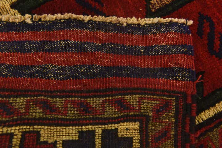 2' 9 x 4' 10 Hand Knotted Sumak Wool Rug